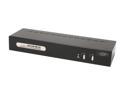 LINKSKEY LDV-DM702AUSK Dual Monitor (DVI+DVI) 7.1 Surround Sound KVM Switch w/ Cables