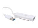 Ineo I-NA216U2 PLUS 2.5 Inch USB 3.0 to SATA III Hard Drive Adapter Cable with Protection Case for SSD/HDD [Supports 3TB+]