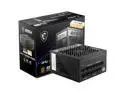 MSI - MPG A1000G PCIE5, 80+ GOLD Full Modular Gaming PSU, 12V-2x6 Cable, 5080 5090 ATX 3.1 & PCIE 5.1 Ready, 1000W Power Supply, 10 Year Warranty