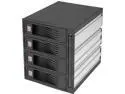 StarTech HSB430SATBK 4 Drive 3.5in Trayless Hot Swap SATA Mobile Rack Backplane