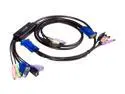 StarTech.com SV215MICUSBA 2 Port USB VGA KVM Switch with Audio