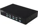 StarTech.com SV431DVIUAHR 4 Port High Resolution USB DVI Dual Link KVM Switch with Audio