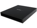 StarTech.com USB to Slimline SATA CD/DVD Optical Drive Enclosure -Black (SLMSOPTB)