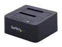 StarTech.com SATDOCK22RE 2.5" & 3.5" Black SATA II Standalone Hard Drive Duplicator Dock