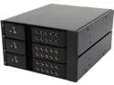 StarTech.com HSB3SATSASBA 3 Bay Aluminum Trayless Hot Swap Mobile Rack Backplane for 3.5in SAS II/SATA III - 6 Gbps HDD
