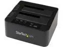 StarTech.com SDOCK2U33RE USB 3.0 / eSATA 2.5/3.5" SATA HDD/SSD Duplicator Dock – Standalone Hard Drive Cloner – SATA 6Gbps for fast-speed duplication
