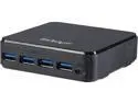 StarTech HBS304A24A USB 3.0 Peripheral Sharing Switch - 4 USB 3.0 x 4 Computers - Mac / Windows / Linux - USB A/B Switch - USB Switch