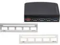 SYBA SD-HUB20092 i-Powerbooster USB 3.0 Hub for Internal or External Use & Apple Fast Charging