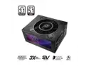 ASRock Phantom Gaming PG-1300G 1300W 80 PLUS GOLD & Cybenetics PLATINUM Full Modular Power Supply, ATX3.1 & PCIe5.1 Ready with Dual Color 12V-2x6 Cables(2pcs), 10 Years Warranty