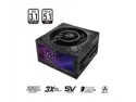 ASRock Phantom Gaming PG-750G 750W 80 PLUS GOLD & Cybenetics PLATINUM Full Modular Power Supply, ATX3.1 & PCIe5.1 Ready with Dual Color 12V-2x6 Cable, 10 Years Warranty