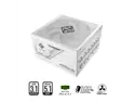 ASRock SL-1000GW 1000W 80 PLUS GOLD & Cybenetics PLATINUM Full Modular Power Supply, ATX3.1 & PCIe5.1 Ready with Dual Color 12V-2x6 Cable, 10 Years Warranty, White Edition