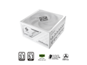 ASRock Steel Legend SL-850GW 850W 80 PLUS GOLD & Cybenetics PLATINUM Full Modular Power Supply, ATX3.1 & PCIe5.1 Ready with Dual Color 12V-2x6 Cable, 10 Years Warranty, White Edition