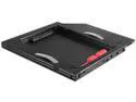 VANTEC MRK-HC95A-BK SSD/HDD Aluminum Caddy for 9.5mm ODD Laptop Drive Bay