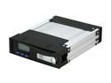 ICY DOCK MB122SKGF-1B 5.25" SATA Mobile Rack Removable Hard Drive kit with LCD Display short version