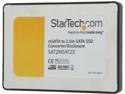 StarTech.com 2.5-Inch SATA to Mini SATA SSD Adapter Enclosure (SAT2MSAT25)