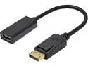 Corn DisplayPort Male to HDMI Female Converter Adapter M/F HD 1080P AV Converter for Lenovo Dell HP and other Brand