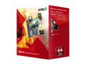 AMD A4-3300 - A-Series APU (CPU + GPU) Llano Dual-Core 2.5 GHz Socket FM1 65W AMD Radeon HD 6410D Desktop APU (CPU + GPU) with DirectX 11 Graphic - AD3300OJGXBOX