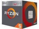 AMD RYZEN 5 2400G Quad-Core 3.6 GHz (3.9 GHz Max Boost) Socket AM4 65W YD2400C5FBBOX Desktop Processor - Retail