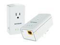 Netgear XAVB5421-100PAS AV500 1-Port Essentials Edition Powerline Kit with Pass-Thru Outlet,up to 500Mbps