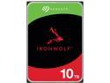 Seagate IronWolf 10TB NAS Hard Drive 7200 RPM 256MB Cache SATA 6.0Gb/s CMR 3.5" Internal HDD for RAID Network Attached Storage ST10000VN0008