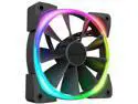 NZXT AER RGB 2 - 120mm - RGB LED - Fluid Dynamic Bearing - PWM Fan for Hue 2 - Twin Pack + Hue 2 Lighting Controller