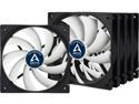 ARCTIC F12 PWM PST - Value Pack (5pc) - Standard Low Noise PWM Controlled Case Fan with PST Feature