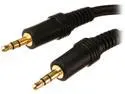 4xem 4X35MM10 10Ft 3.5Mm Male To 3.5Mm Male Mini Jack Audio Stereo Cable Black