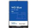 Western Digital 500GB WD Blue Mobile Hard Drive - 5400 RPM Class, SATA 6Gb/s, 16MB Cache, 2.5" - WD5000LPCX
