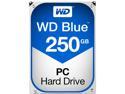 Western Digital Blue WD2500AAKX 250GB 7200 RPM 16MB Cache SATA 6.0Gb/s 3.5" Internal Hard Drive Bare Drive