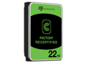 Seagate (Recertified) Exos X 22TB Internal Hard Drive HDD - 3.5 In CMR SATA 6Gb/s, 7200 RPM, 512MB Cache, 2.5M MTBF (ST22000NM000C)