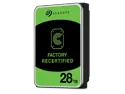 Seagate (Recertified) Exos X 28TB Internal Hard Drive HDD - 3.5 In CMR SATA 6Gb/s, 7200 RPM, 512MB Cache, 2.5M MTBF (ST28000NM000C)