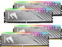 Gigabyte AORUS RGB 16GB (2 x 8GB) 288-Pin DDR4 SDRAM DDR4 3200 (PC4 25600) with Additional 2 Sticks of Demo Kit, Desktop Memory Model GP-AR32C16S8K2SU416R - Retail
