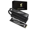 GIGABYTE AORUS Gen5 12000 SSD 1TB PCIe 5.0 NVMe M.2 Internal Solid State Hard Drive with Read Speed Up to 11700MB/s, Write Speed Up to 9500MB/s, AG512K1TB