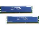 HyperX Blu 8GB (2 x 4GB) DDR3 1333 Desktop Memory Model KHX1333C9D3B1K2/8G