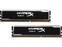 HyperX Black Series 8GB (2 x 4GB) DDR3 1600 (PC3 12800) Desktop Memory Model KHX16C9B1BK2/8