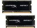 HyperX Impact 16GB (2 x 8GB) 204-Pin DDR3 SO-DIMM DDR3L 1600 (PC3L 12800) Laptop Memory Model HX316LS9IBK2/16