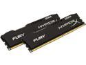 HyperX Fury 32GB (2 x 16GB) DDR4 2666MHz DRAM (Desktop Memory) CL16 1.2V Black DIMM (288-pin) HX426C16FBK2/32 (Intel XMP, AMD Ryzen)
