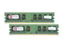 Kingston ValueRAM 2GB (2 x 1GB) DDR2 533 (PC2 4200) Dual Channel Kit Desktop Memory Model KVR533D2K2/2GR