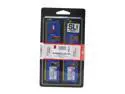 HyperX 1GB (2 x 512MB) DDR2 800 (PC2 6400) Dual Channel Kit Desktop Memory Model KHX6400D2LLK2/1GN