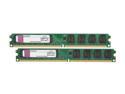 Kingston ValueRAM 4GB (2 x 2GB) DDR2 800 (PC2 6400) Dual Channel Kit Desktop Memory Model KVR800D2N5K2/4G