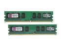 Kingston 2GB (2 x 1GB) DDR2 800 (PC2 6400) Dual Channel Kit Desktop Memory Model KVR800D2N6K2/2G