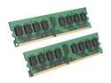 Kingston 2GB (2 x 1GB) DDR2 1066 (PC2 8500) Dual Channel Kit Desktop Memory Model KVR1066D2N7K2/2G