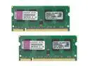 Kingston 2GB (2 x 1GB) 200-Pin DDR2 SO-DIMM DDR2 533 (PC2 4200) Dual Channel Kit Laptop Memory Model KVR533D2K2SO/2GR