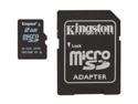 Kingston 2GB MicroSD Flash Card W/ E-Tail Clamshell Model SDC/2GBET