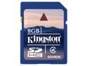 Kingston 8GB Secure Digital High-Capacity (SDHC) (120 min) Solid-State SDHC Video Flash Card Model SDV/8GB