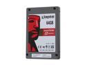 Kingston SSDNow V-Series SNV125-S2BD/64GB 2.5" 64GB SATA II MLC Internal Solid state disk (SSD) Desktop bundled accessory kit