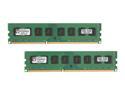 Kingston 8GB (2 x 4GB) DDR3 1333 (PC3 10600) Desktop Memory Model KVR1333D3N9K2/8G