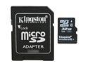 Kingston 32GB microSDHC Flash Card Model SDC4/32GB
