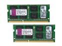 Kingston 8GB (2 x 4GB) 204-Pin DDR3 SO-DIMM DDR3 1066 Laptop Memory Model KVR1066D3SOK2/8GR