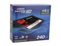 Kingston SSDNow KC100 Series 2.5" 240GB SATA III Internal Solid State Drive (SSD)  (upgrade bundle kit) SKC100S3B/240G